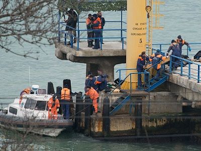 Поисковая операция в районе крушения "Ту-154". Фото: epa/vostock-photo