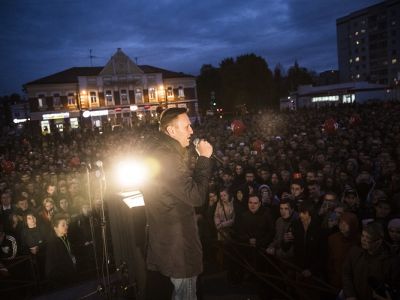 Алексей Навальный на митинге в Архангельске, 1.10.17. Источник - navalny.feldman.photo