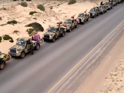 Колонны фельдмаршала Хафтара (ЛНА). Фото: t.me/wakandaeveryday/264 Колонны фельдмаршала Хафтара (ЛНА). Фото: t.me/wakandaeveryday/264